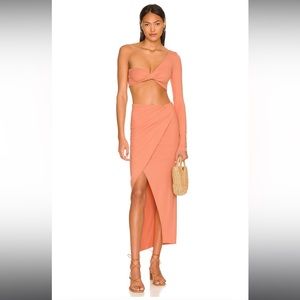 Vanessa twist maxi skirt